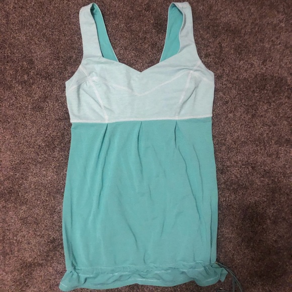 3 Lululemon drawstring tanks GUC - Picture 1 of 7